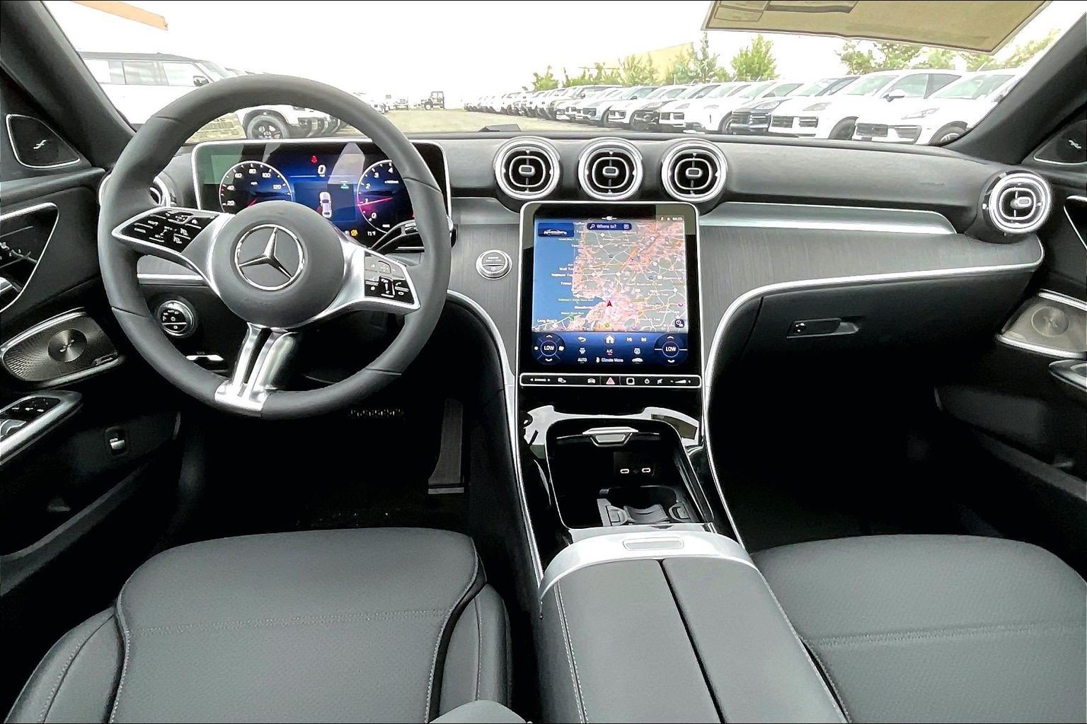 New 2026 Selenite Grey Metallic Mercedes-Benz C 300 image 18