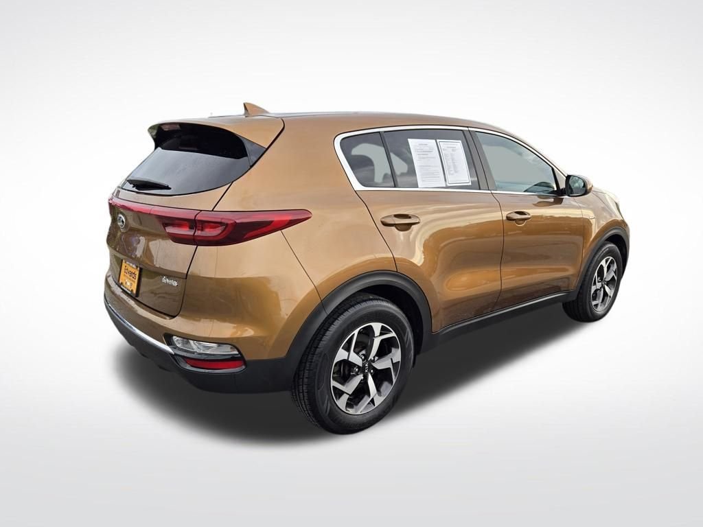 Used 2021 Brown Kia LX image 3