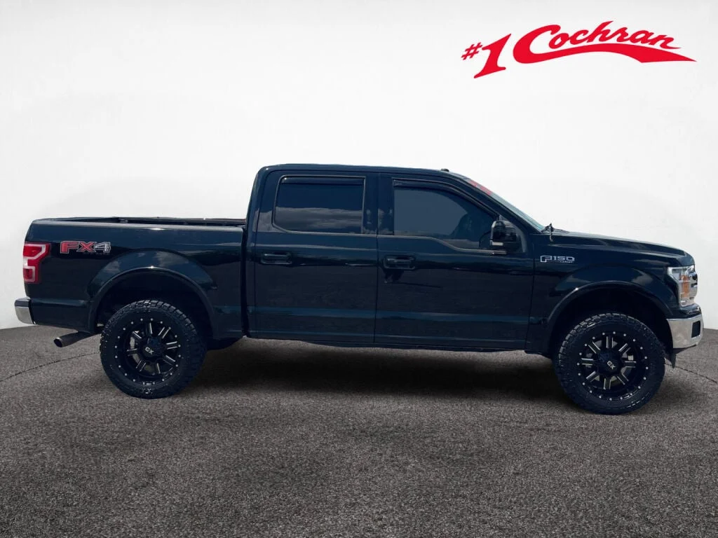 Used 2018 Shadow Black Ford LARIAT image 25