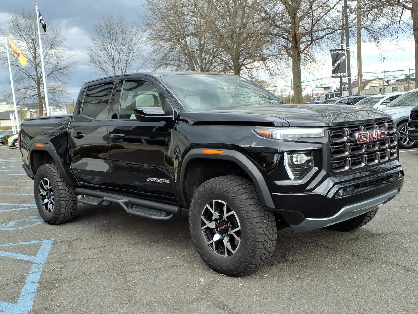Used 2024 Onyx Black GMC AT4X image 3