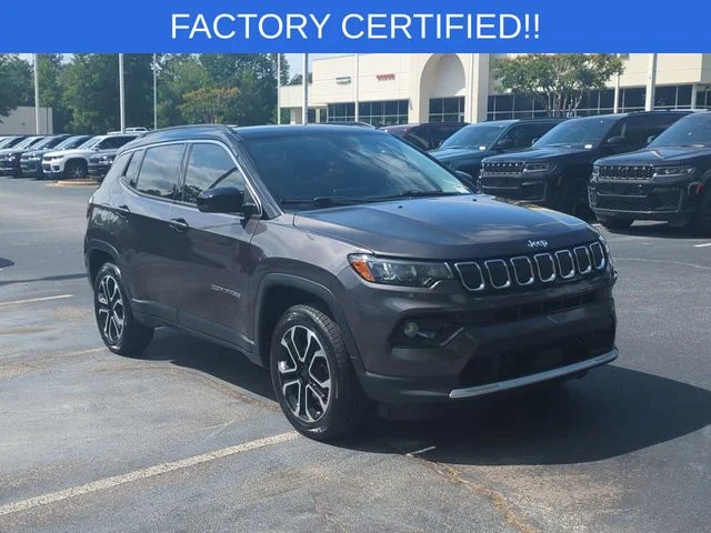 Used 2022 Gray Jeep Limited image 7
