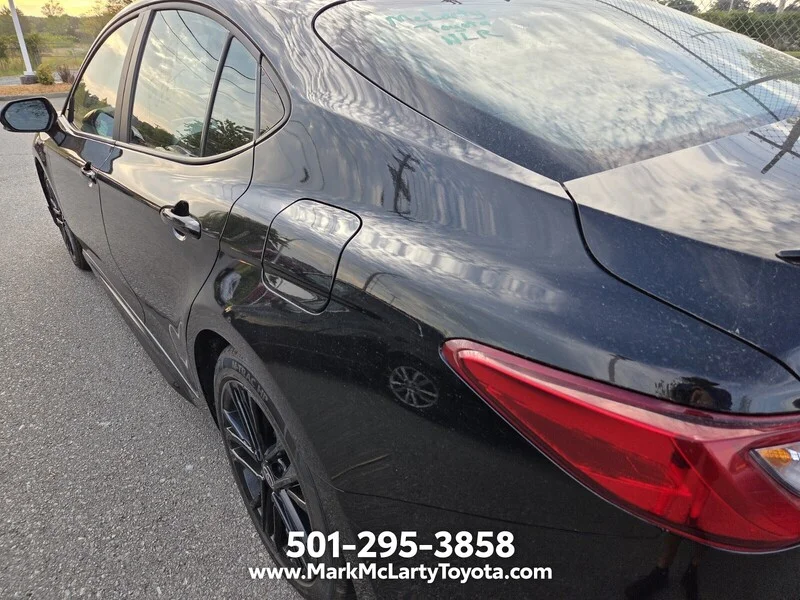 Used 2025 Midnight Black Metallic TOYOTA SE image 8