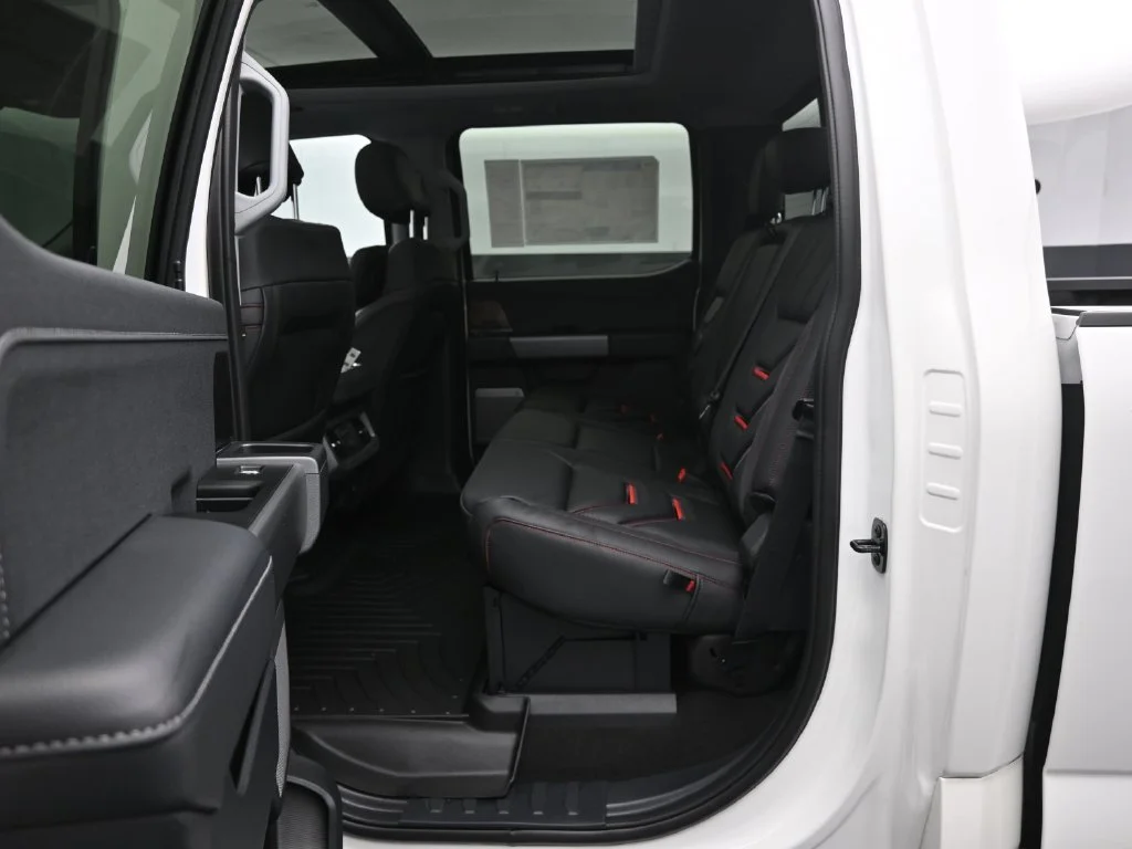 New 2026 Star White Metallic Tri-Coat Ford Lariat image 21