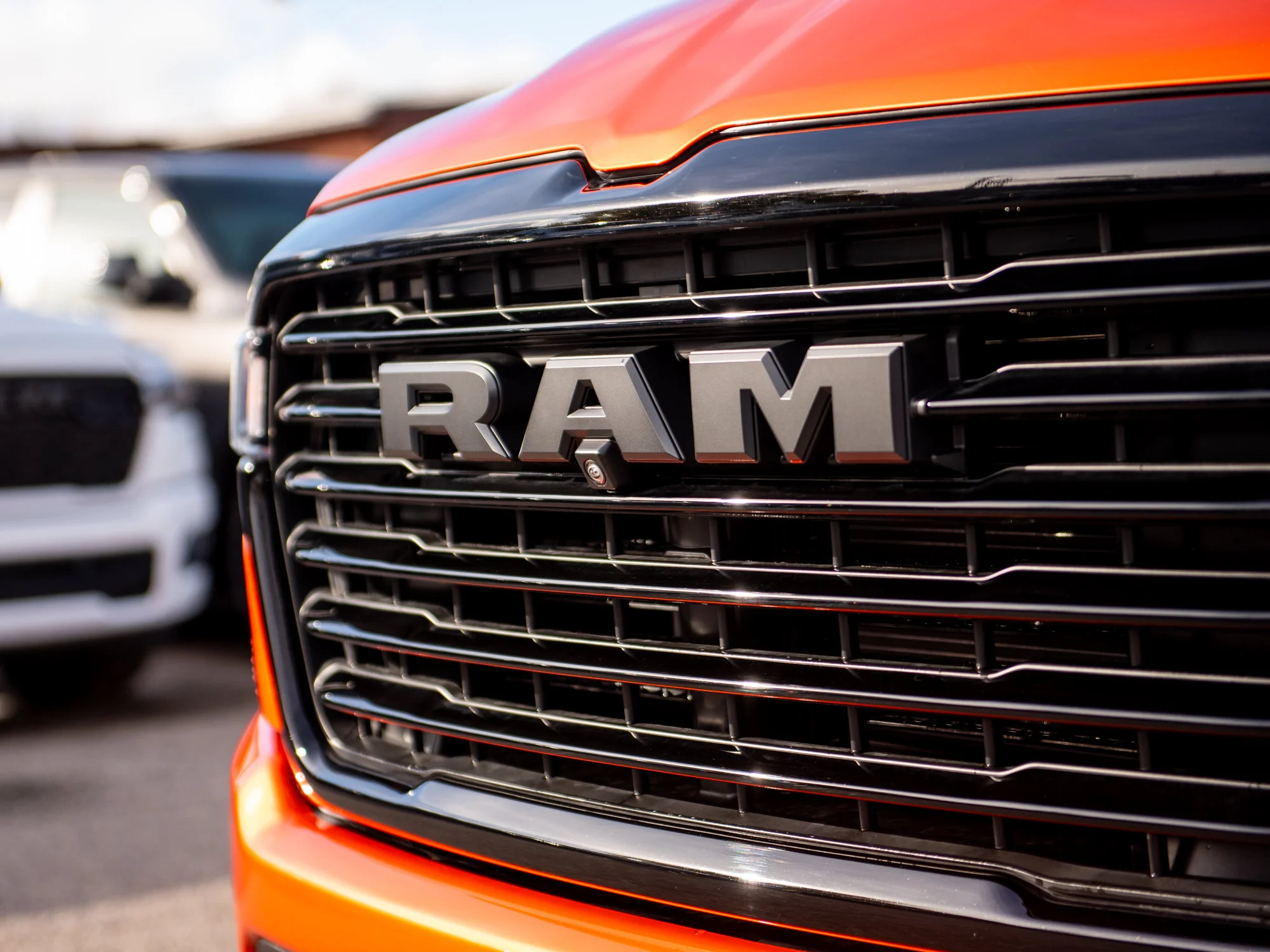 New 2026 Black RAM Sport* Crew Cab 4x4, Heated Seats/Wheel, Panoramic Sunroof, Navigation image 2
