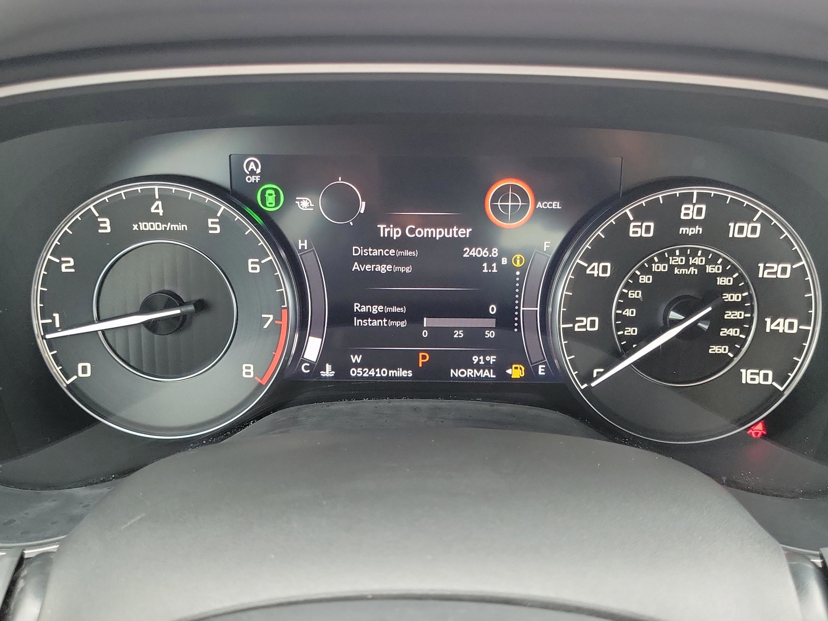 Used 2021 Majestic Black Pearl Acura SH-AWD with Advance Package image 31