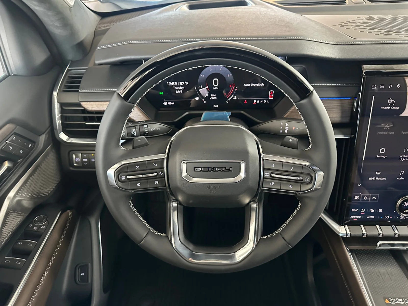 New 2026 Glacier White Tricoat GMC FWD Denali Ultimate image 13