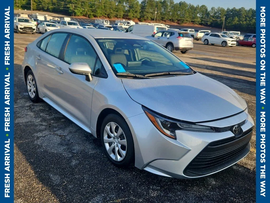 Used 2024 Silver Toyota LE image 1