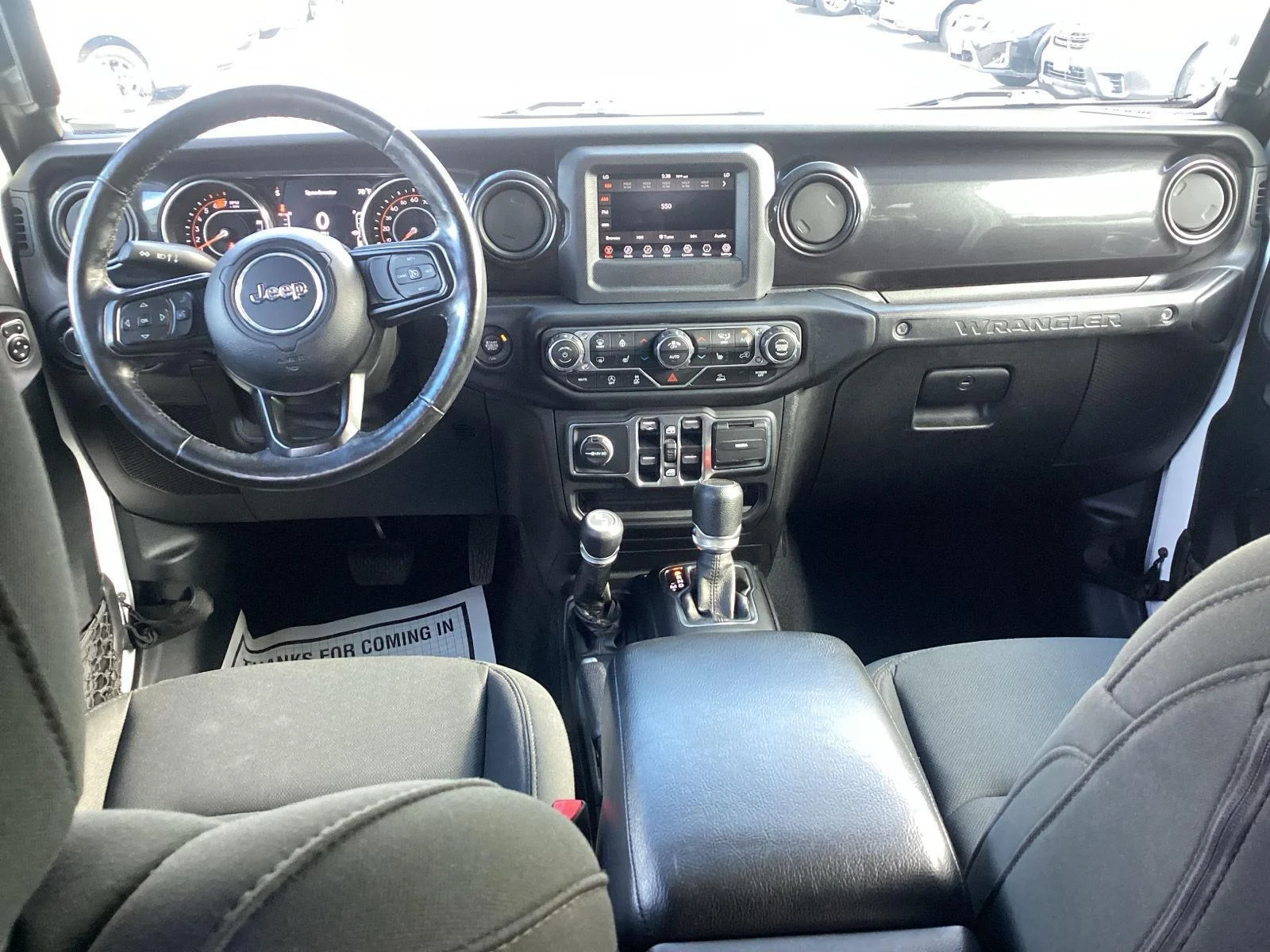 Used 2021 Bright White Clearcoat Jeep Unlimited Sport Altitude image 13