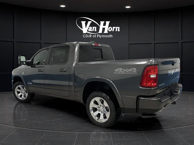 New 2026 Granite Crystal Metallic Clear-Coat Exterior Paint RAM Big Horn/Lone Star image 3