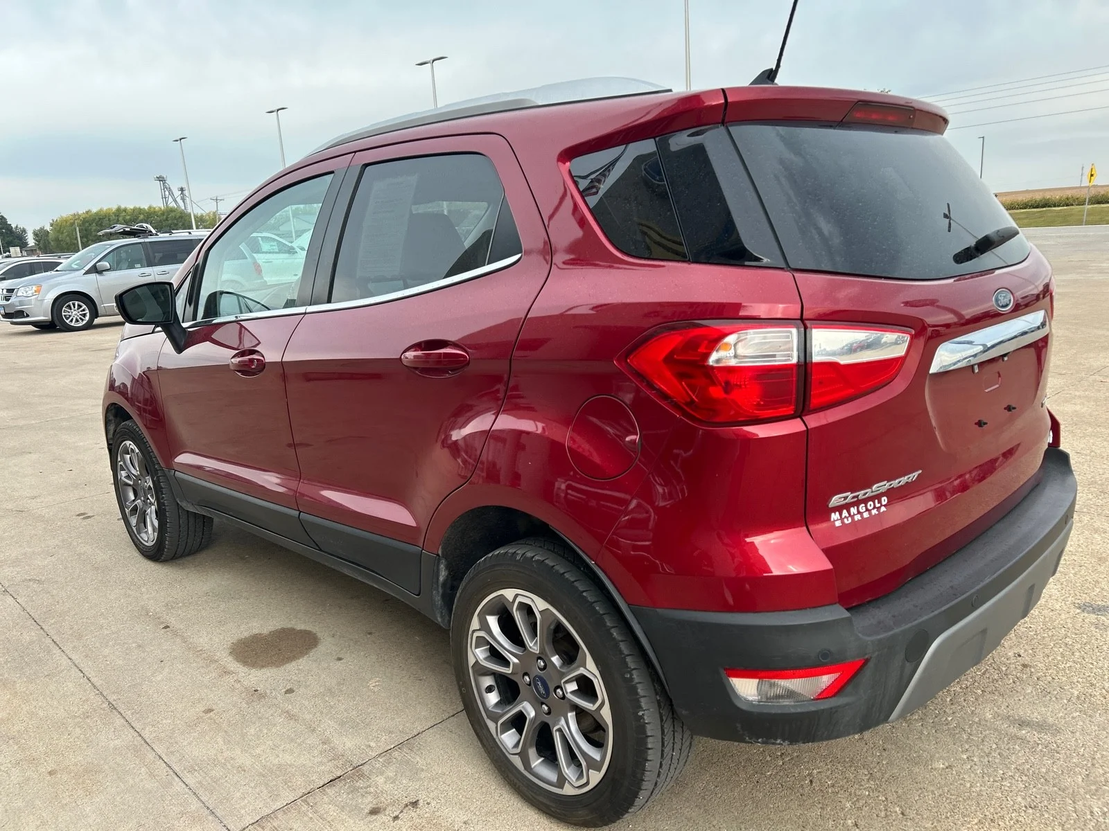 Used 2018 Ruby Red Metallic Tinted Clearcoat Ford Titanium image 7