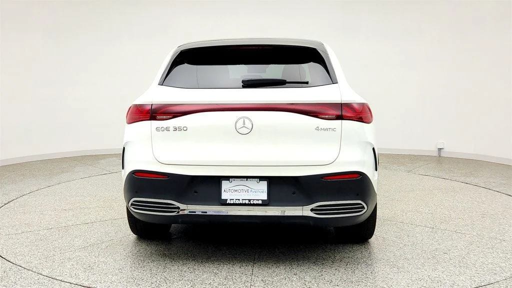 Used 2023 Polar White Mercedes-Benz EQE 350 4MATIC SUV w/ Pinnacle Package, AMG® Line & DIGITAL LIGHT image 6