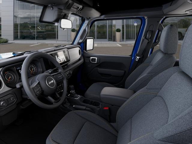 New 2026 Hydro Blue Pearlcoat Jeep 4-Door Sport 4x4 image 48