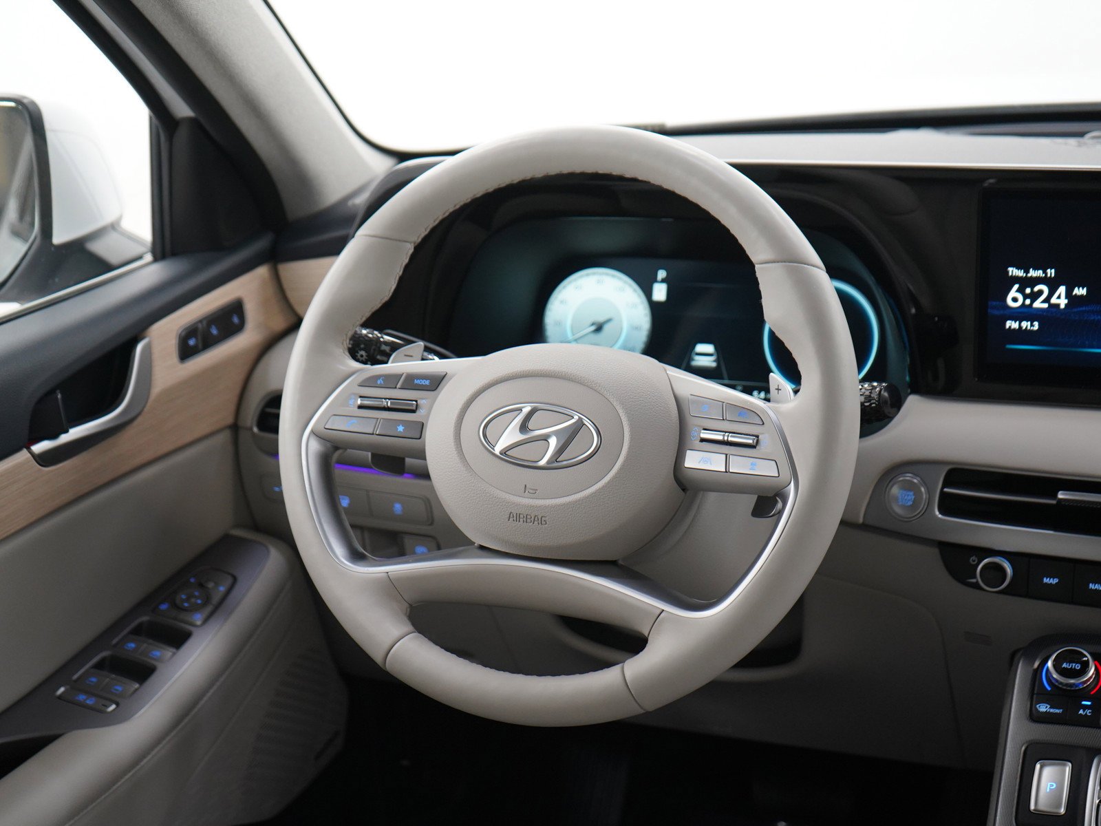 Certified Used 2024 Hyper White Hyundai Limited AWD image 16