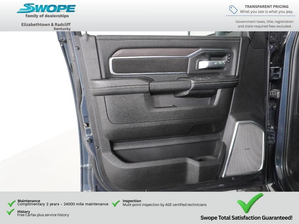 Used 2025 Forged Blue Metallic Ram Laramie image 13