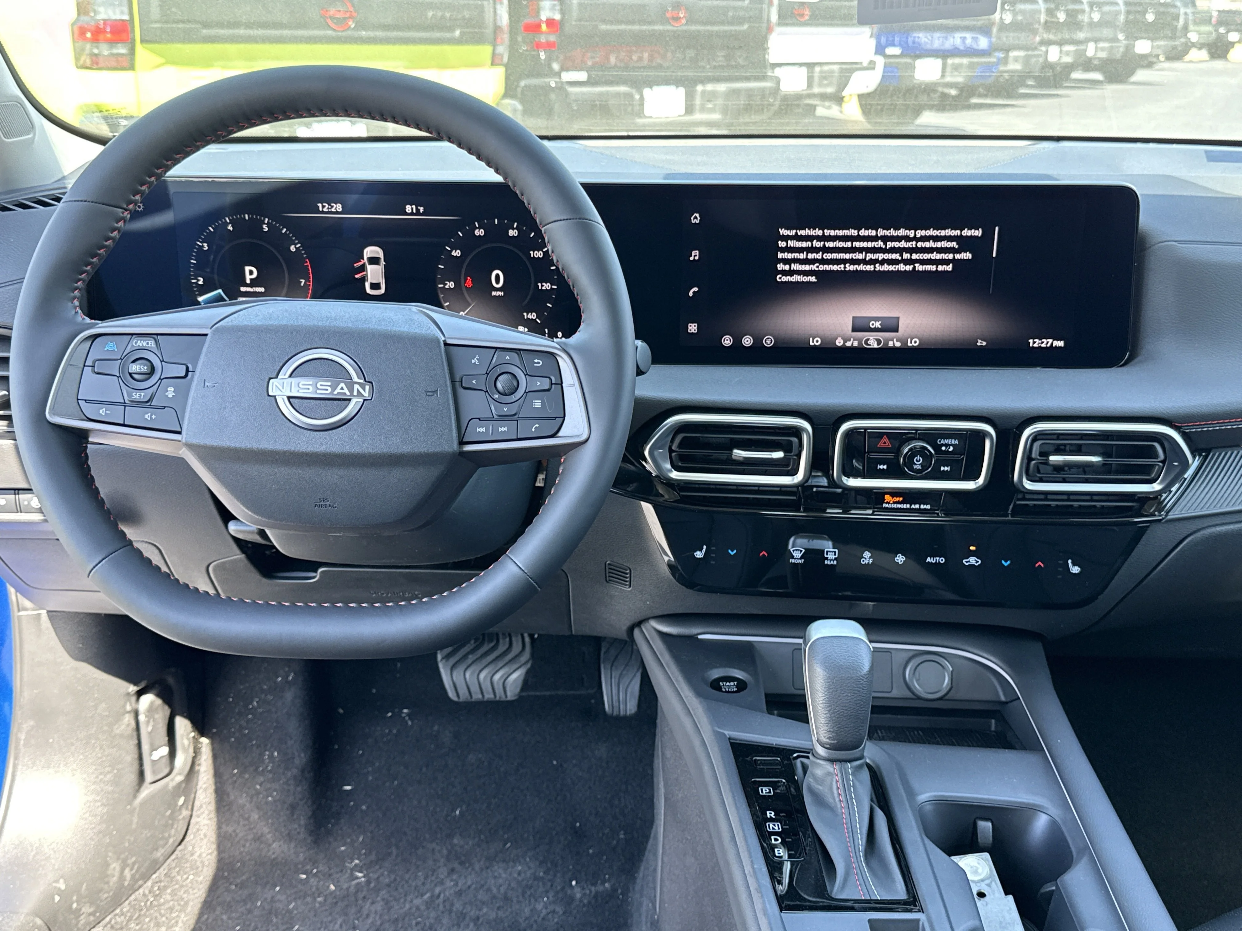 New 2026 Bluestone Pearl/Super Black Nissan SR image 6