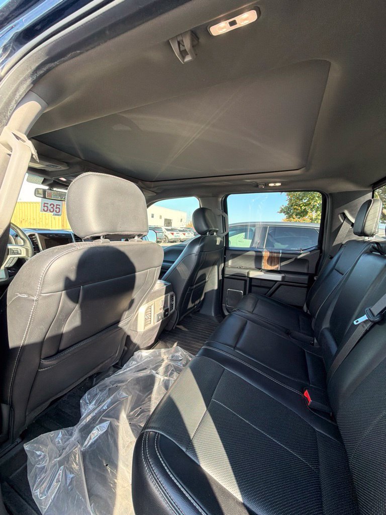 Used 2018 Shadow Black Ford Lariat image 9