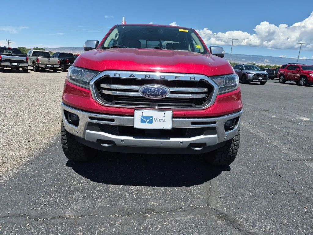 Used 2021 Red Ford Lariat image 2