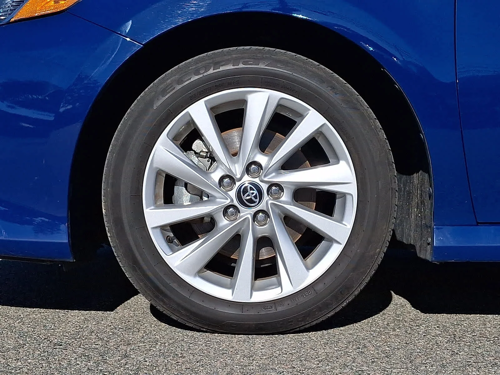 Certified Used 2024 Reservoir Blue Toyota LE image 10
