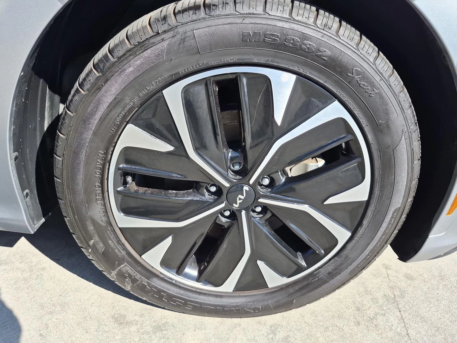 Used 2023 Steel Matte Gray Kia GT-Line image 12