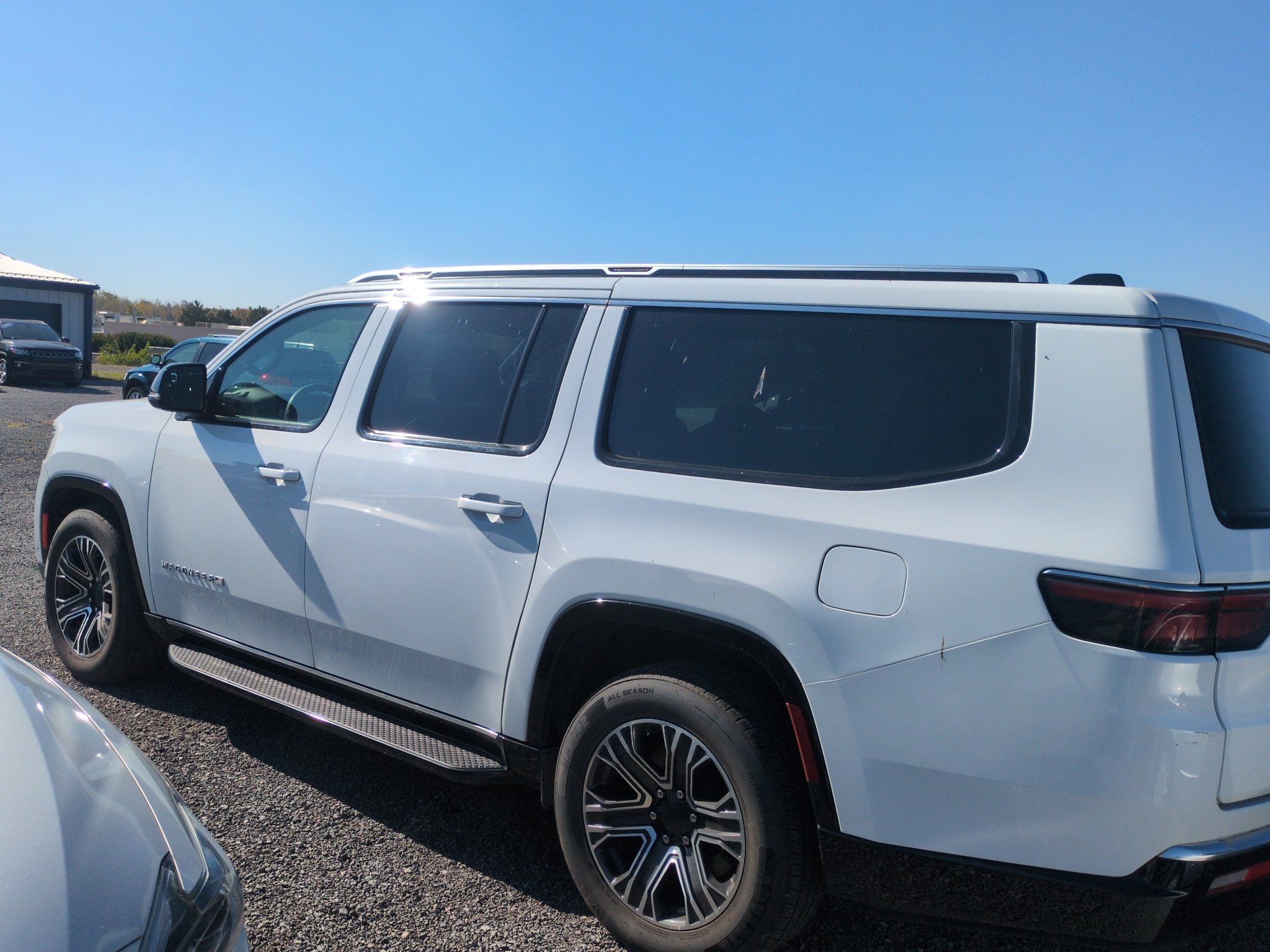 Used 2024 Bright White Clearcoat Jeep Series II image 6
