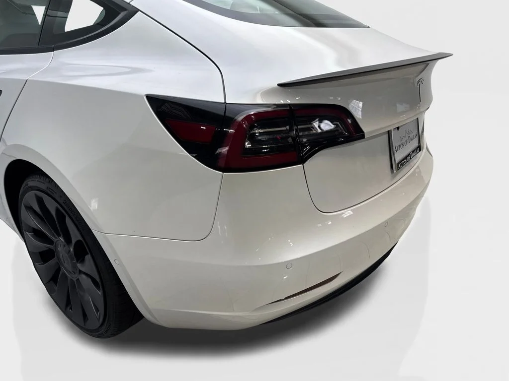 Used 2021 White Tesla Performance image 19