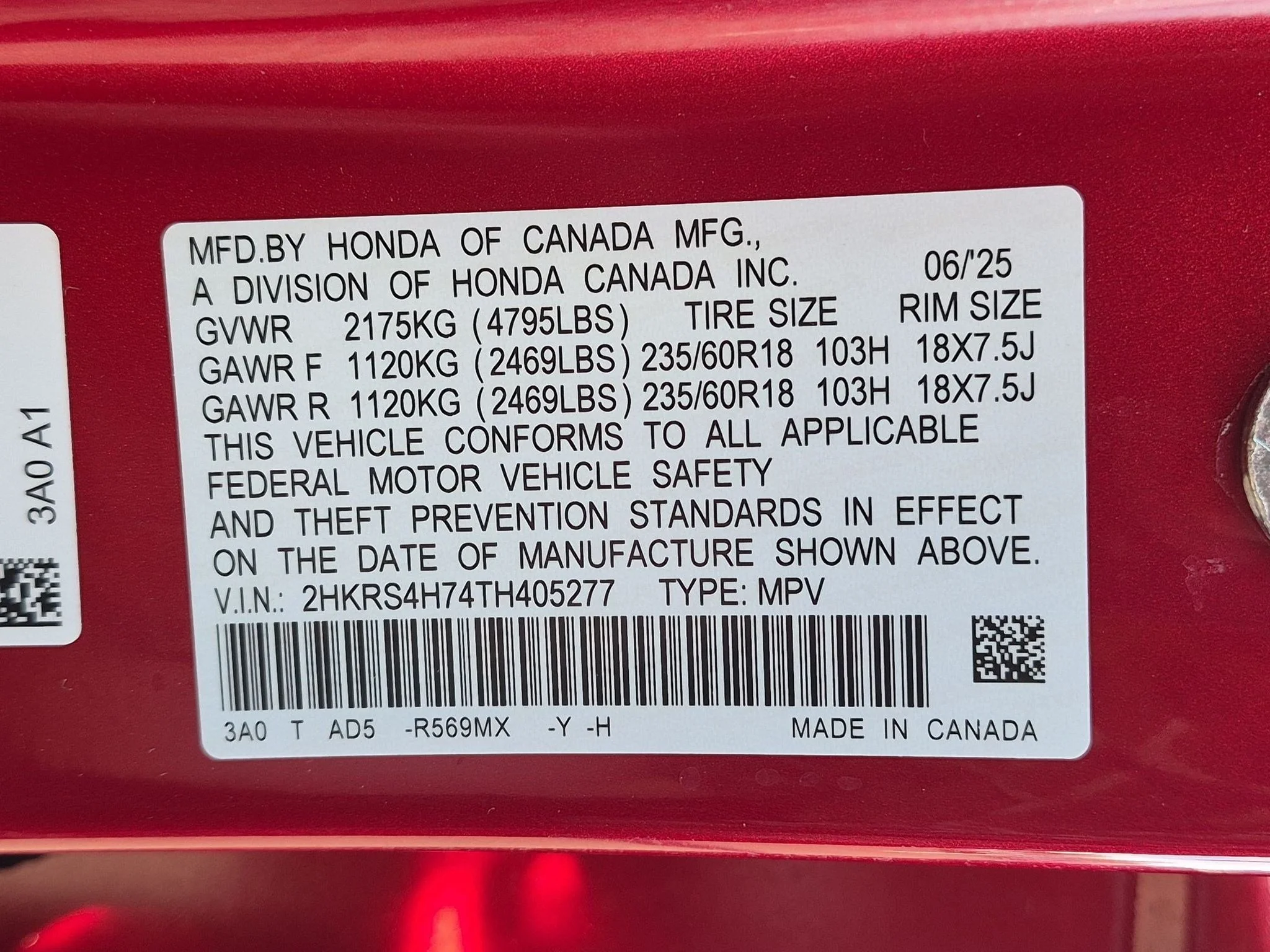 Used 2026 RED Honda EX-L image 26