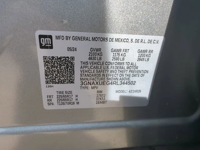Used 2024 Sterling Gray Metallic Chevrolet LT image 18