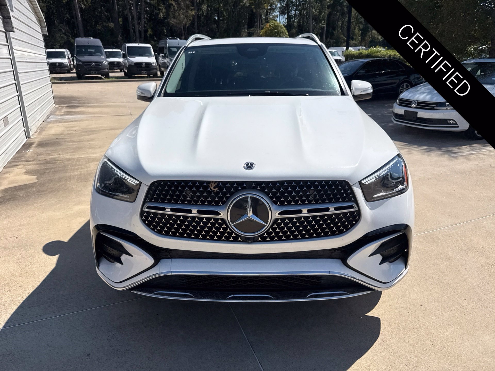 Certified Used 2026 Polar White Mercedes-Benz GLE 350 image 2