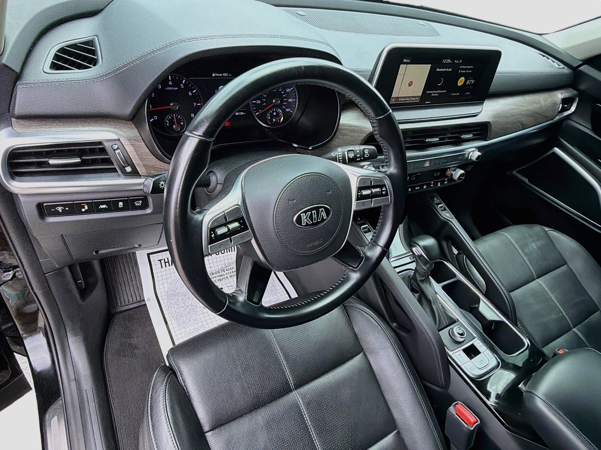 Used 2020 Ebony Black Kia SX image 28