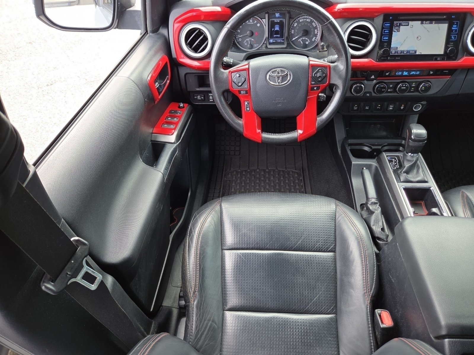 Used 2017 Cement Toyota TRD Pro Double Cab 5' Bed V6 4x4 AT image 26