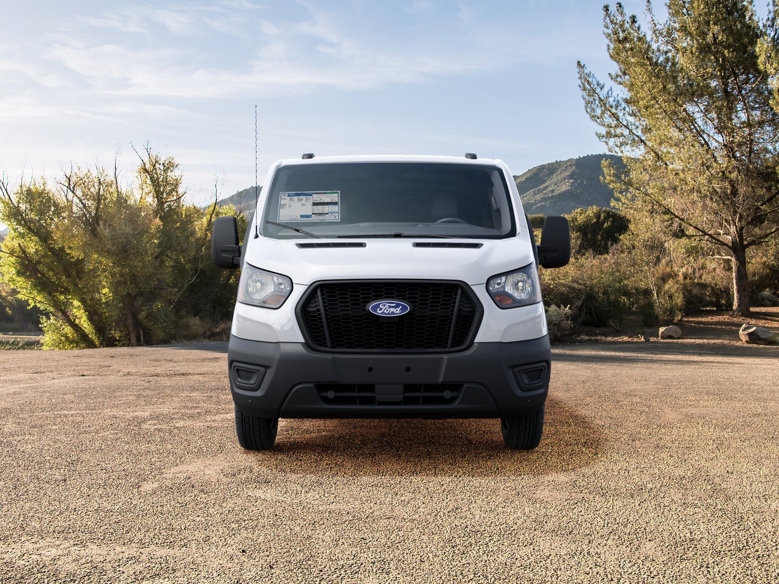 New 2027 Oxford White Ford Cargo Van image 31