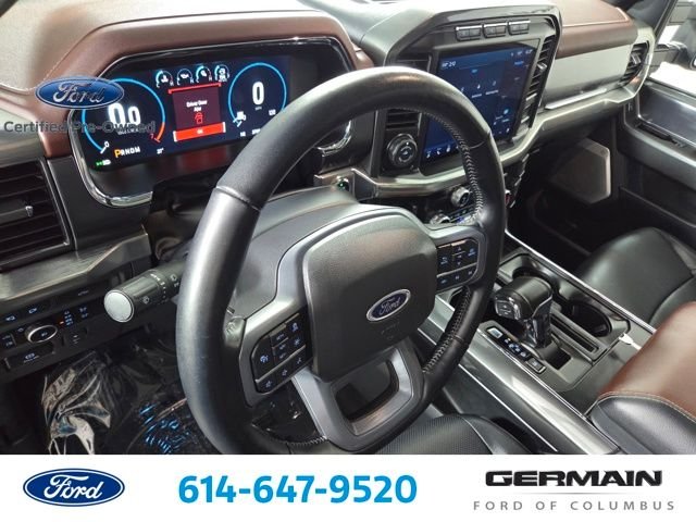 Certified Used 2023 Agate Black Metallic Ford Lariat image 16