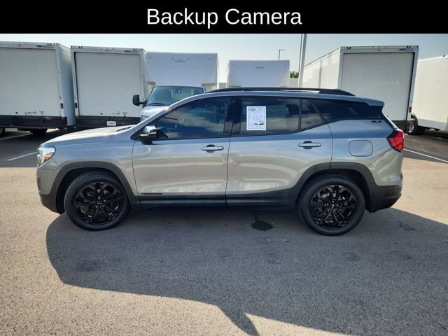 Used 2019 SATIN STEEL METALLIC GMC SLE image 4