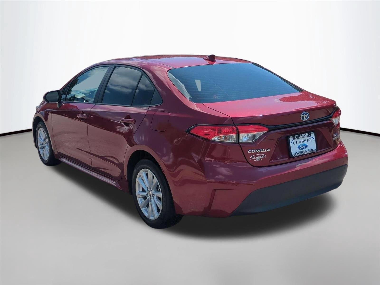 Used 2024 Ruby Flare Pearl Toyota Hybrid LE image 3
