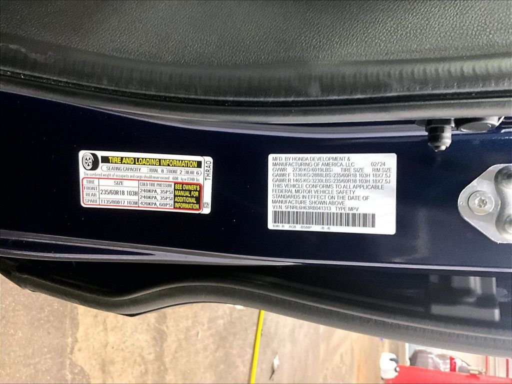 Used 2024 Blue Honda EX-L image 35