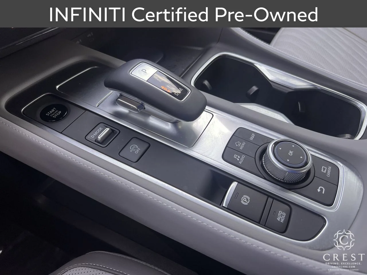 Certified Used 2027 Moonbow Blue Black Obsidian INFINITI AUTOGRAPH image 20