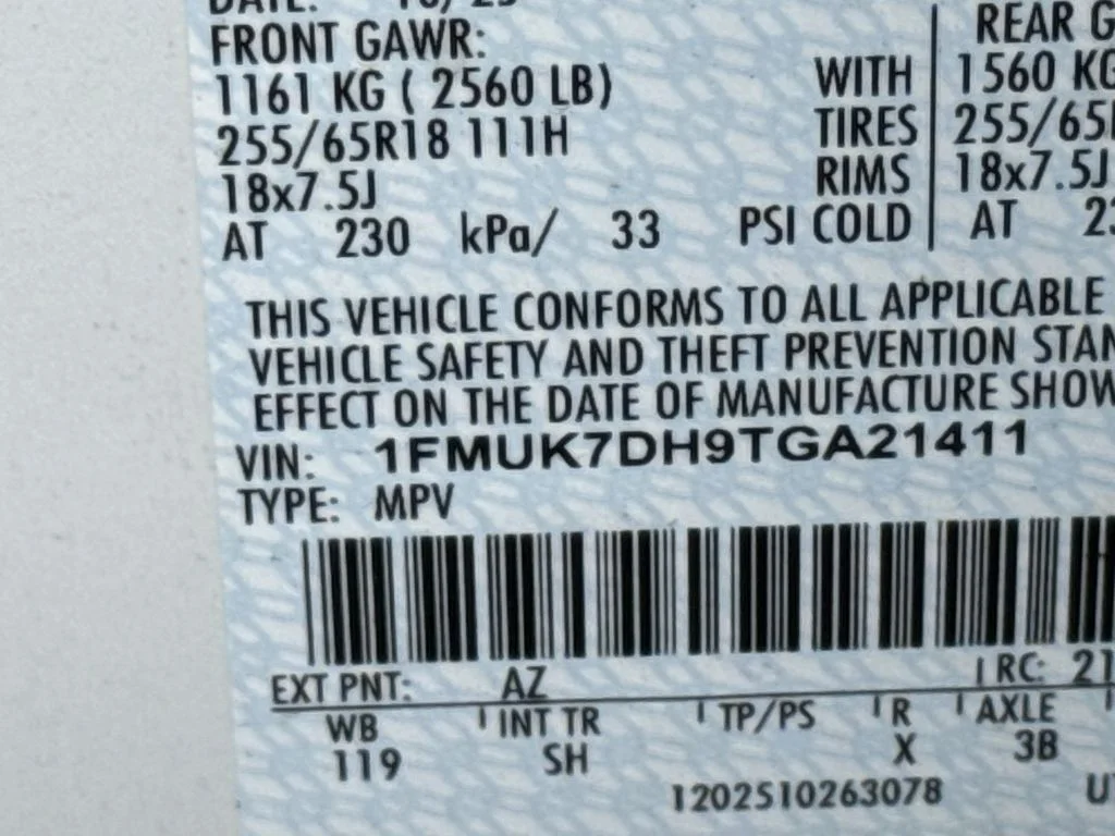 New 2026 Star White Metallic Tri-Coat Ford Active image 34