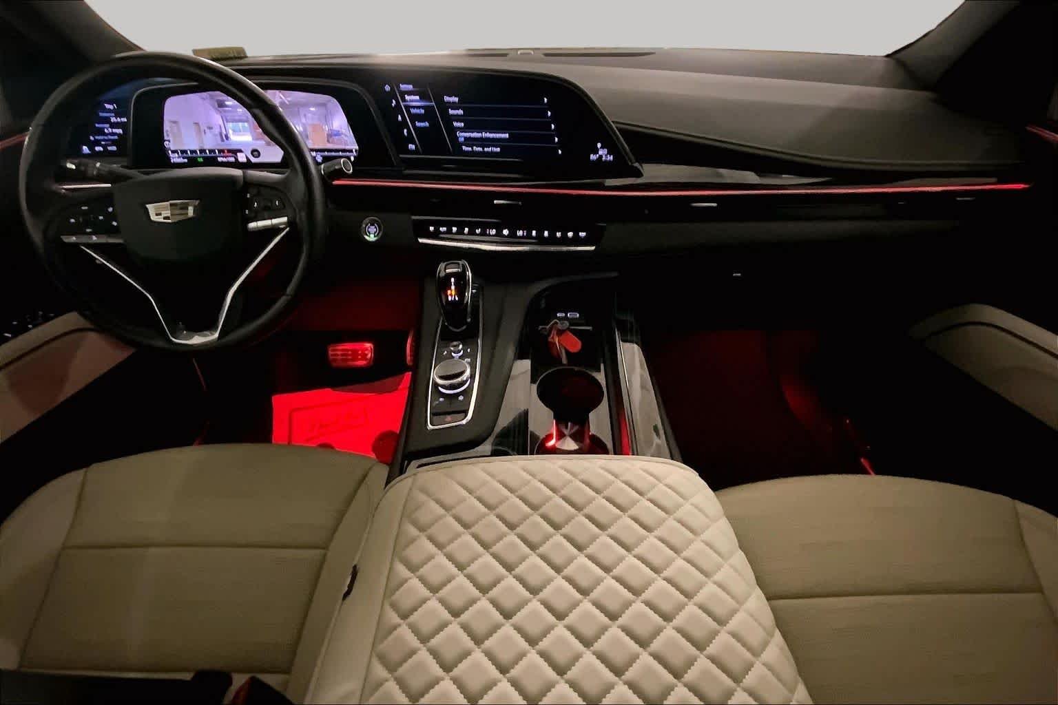 Used 2023 Radiant Red Tintcoat Cadillac 4WD Sport image 16