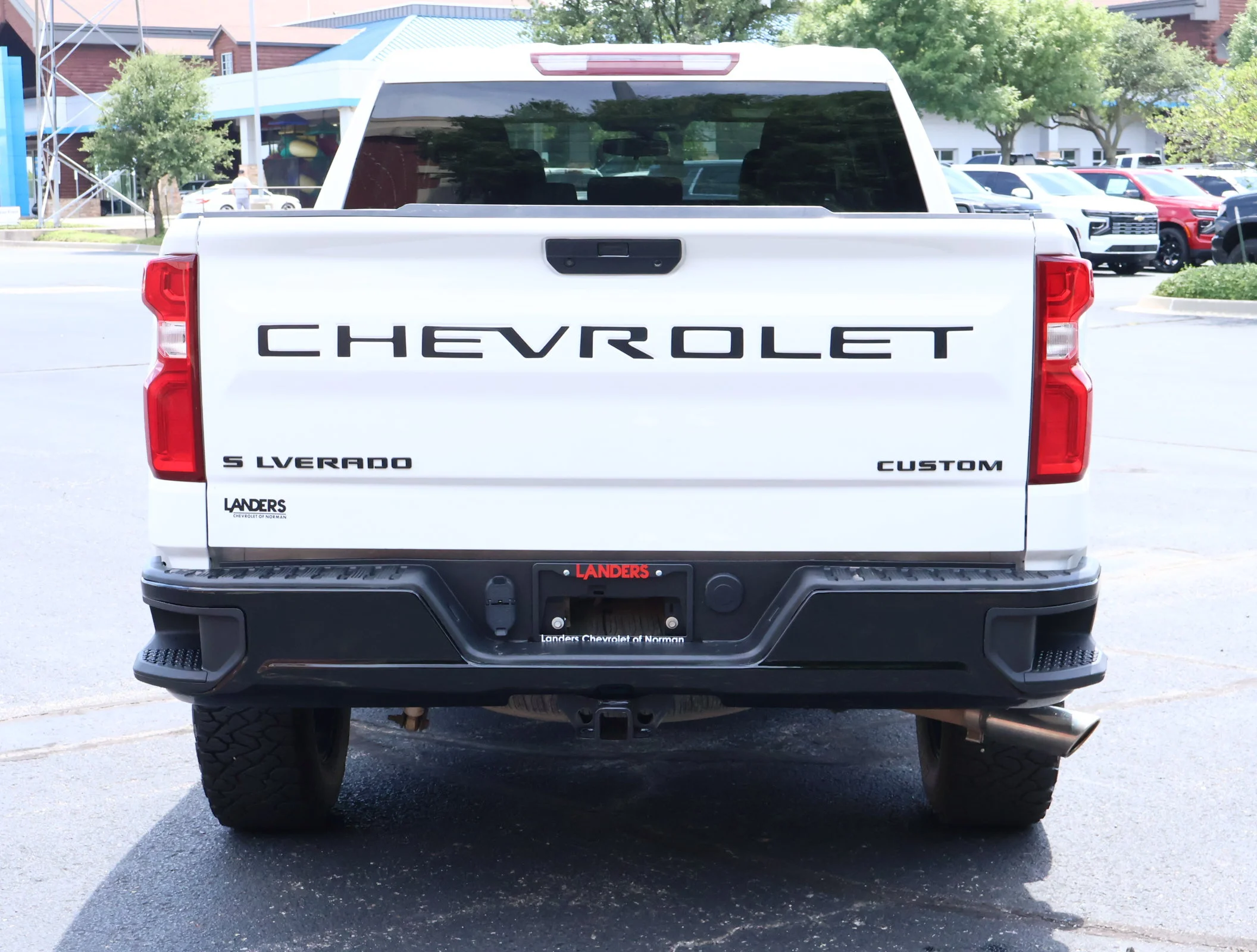 Used 2021 Summit White Chevrolet Custom Trail Boss image 25