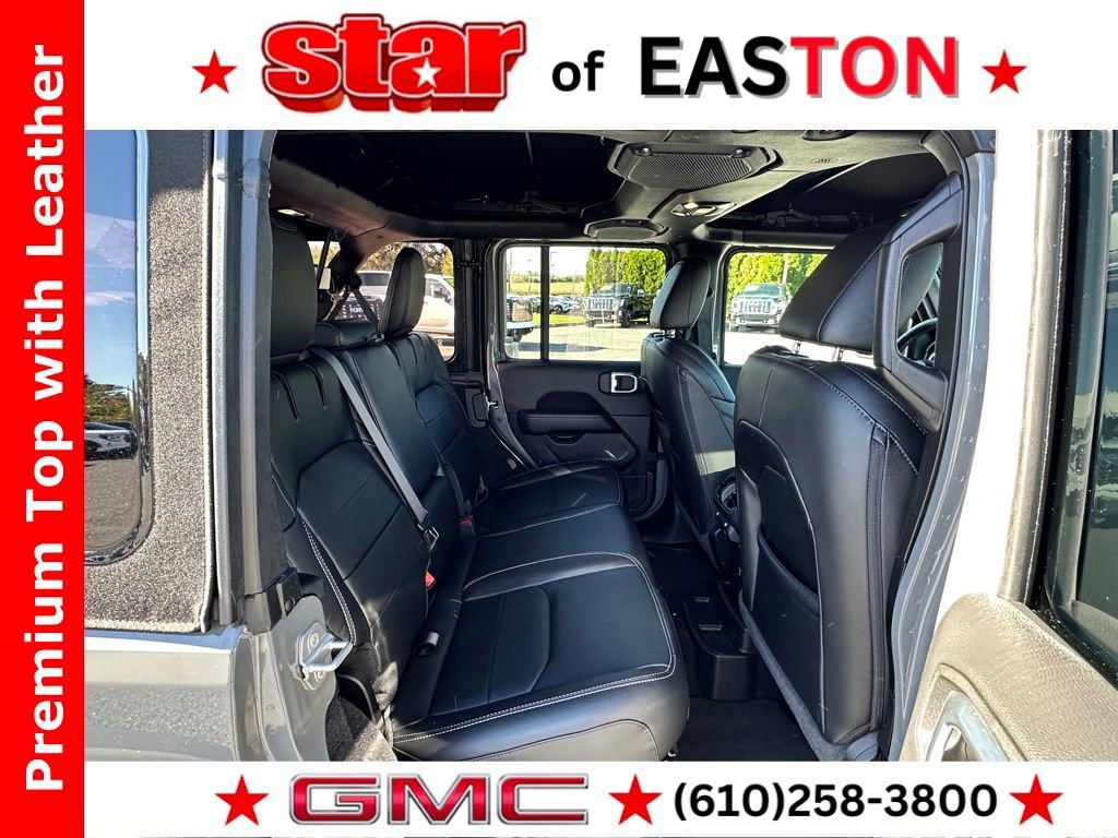 Used 2023 Gray Jeep Sahara 4x4 image 14