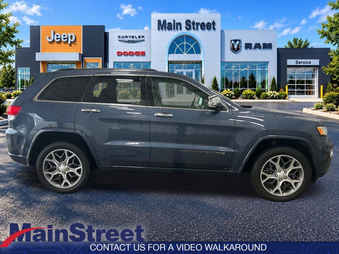 Used 2021 Slate Blue Pearlcoat Jeep Overland image 6