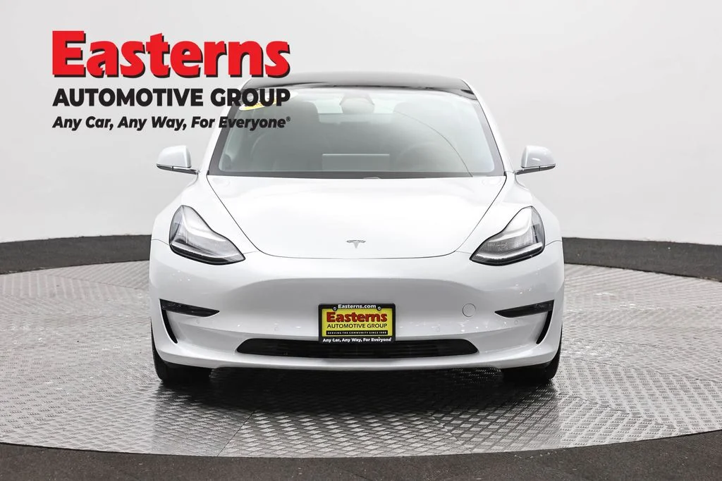 Used 2020 White Tesla Performance image 2