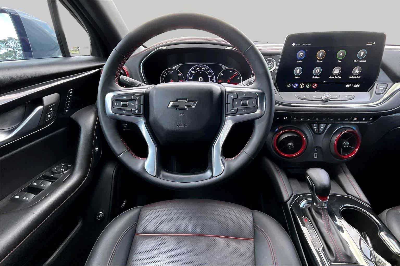 Used 2023 Sterling Gray Metallic Chevrolet RS image 6