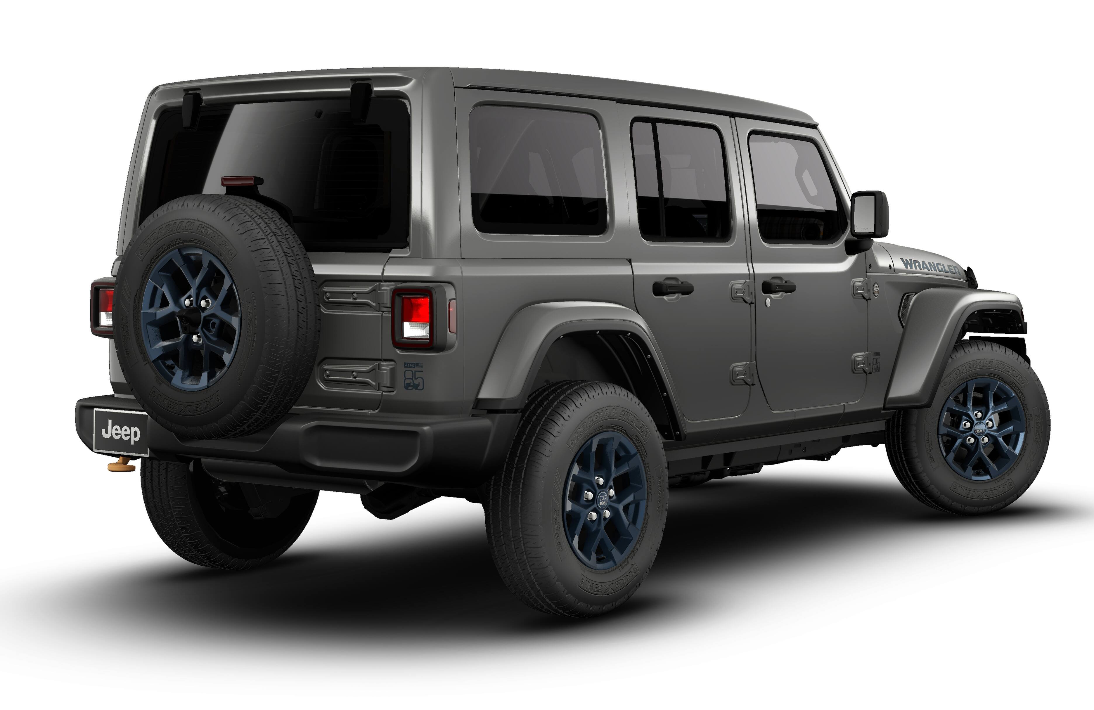 New 2026 Granite Crystal Metallic Clear-Coat Exterior Paint Jeep 85th Anniversary image 14