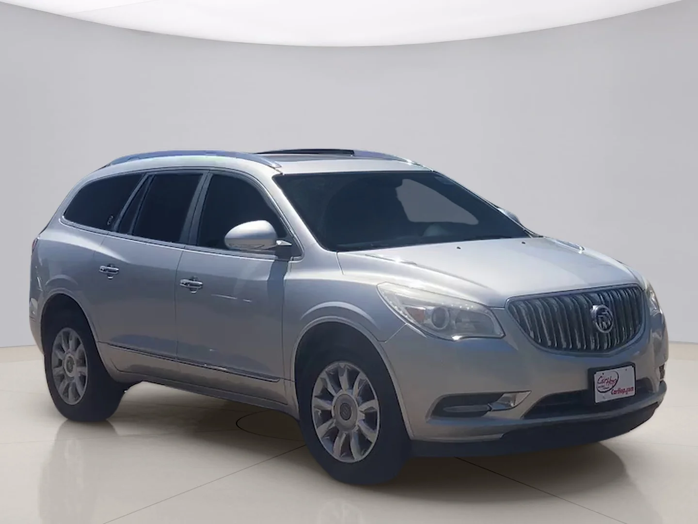 Used 2013 Silver Buick LEATHER AWD image 7