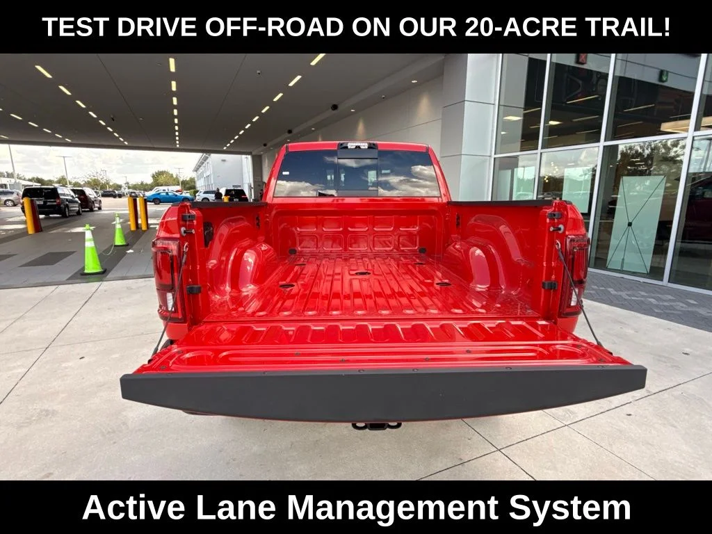 New 2026 Flame Red Clear-Coat Exterior Paint RAM Laramie image 43