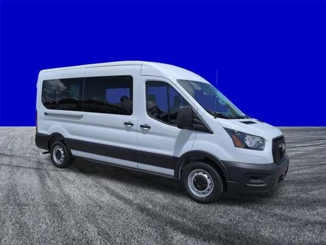 New 2026 Oxford White Ford Passenger Van XL image 2