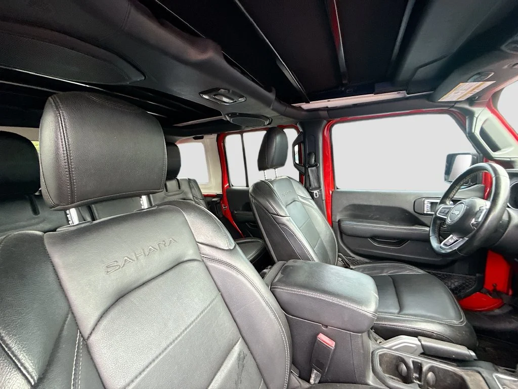 Used 2022 Red Jeep Unlimited Sahara 4xe image 32