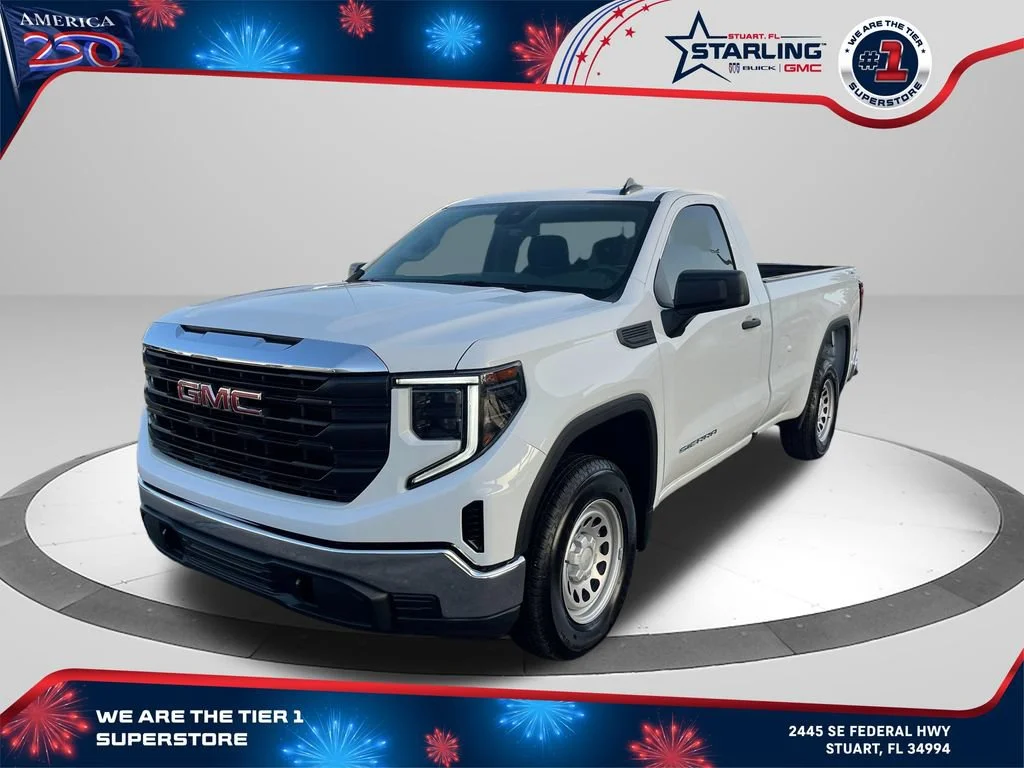 Used 2025 Summit White GMC Pro image 1