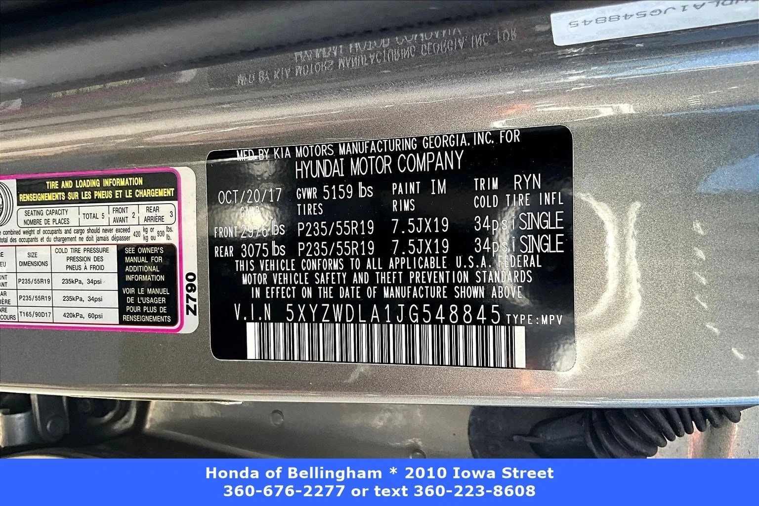 Used 2018 Mineral Gray Hyundai 2.0T Ultimate image 16